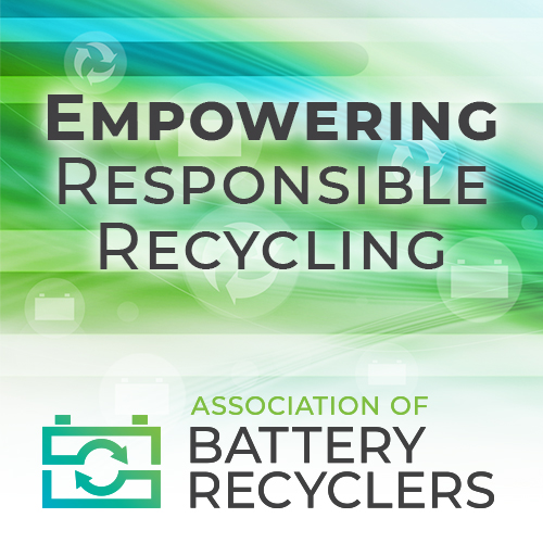 ABR Logo and Empowering Responsible Recycling tagline