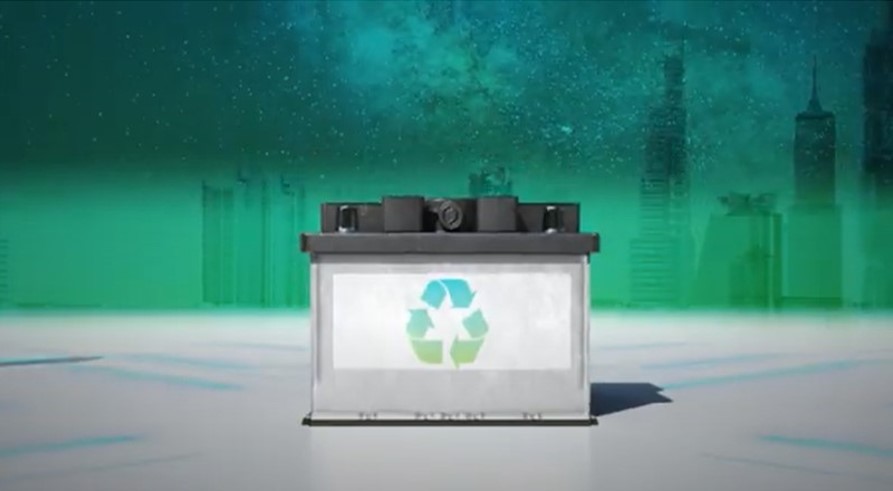Lead battery recycling industry overview video.