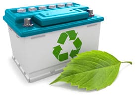 Sustainable and recyclable lead battery.