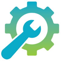 Employee health and safety equipment icon.